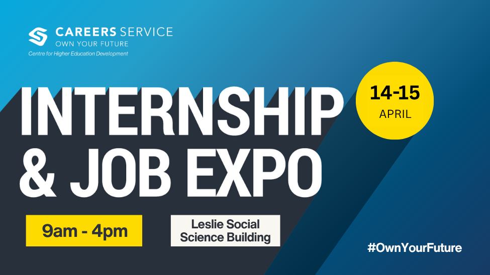 Internship & Job Expo 2026 Banner